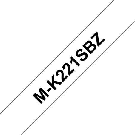Brother MK221SBZ Labelling Tape 9mm